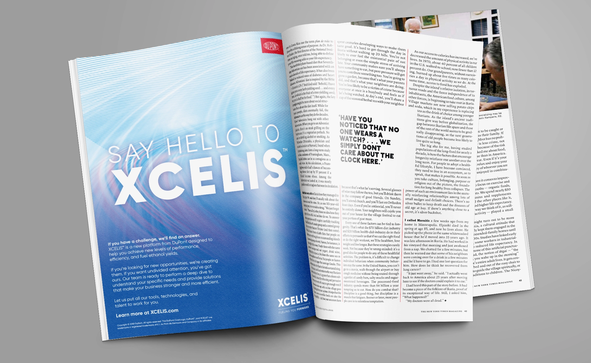 A print ad stands out from the competition and stops readers in their tracks.